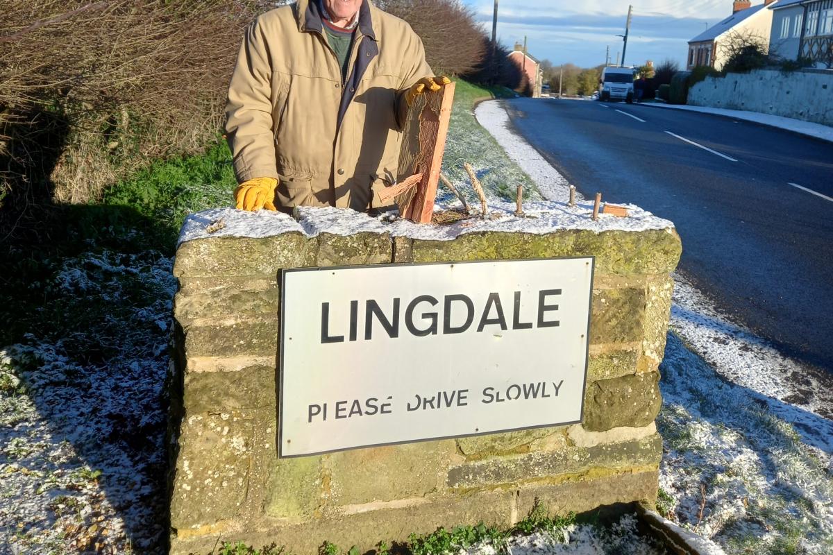 Village Christmas trees vandalised and wooden statue stolen Redcar